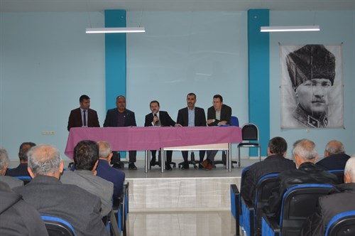 Kasım ayı Muhtarlar Toplantısı ve Kemah Köylere Hizmet Götürme Birliği Olağan Meclis Toplantısı Gerçekleşti